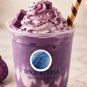 💜bubble UBE VELVET SHAKE | شیک اوبه وِلوت باابل